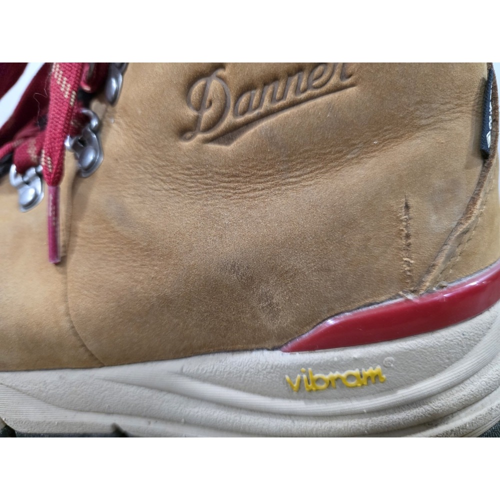 Danner Mountain 600 4.5" Brown Red Waterproof Suede Hiking Boot Women's Size 9.5 - Picture 5 of 10